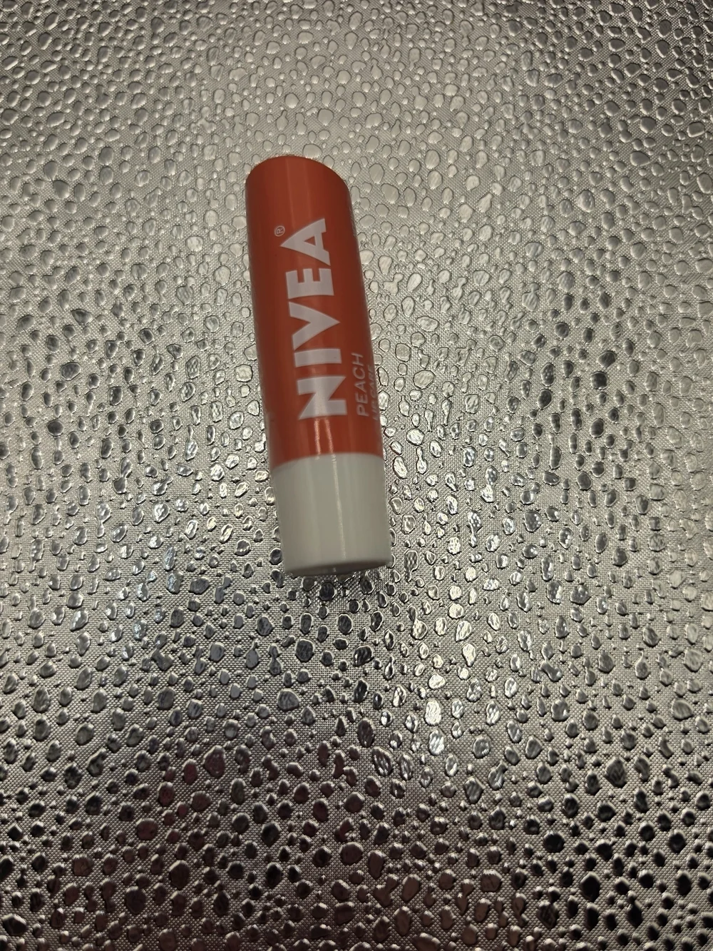 NIVEA Peach Tinted Lip Balm — Hydrating Peach Balm Stick. HTF. Discontinued.